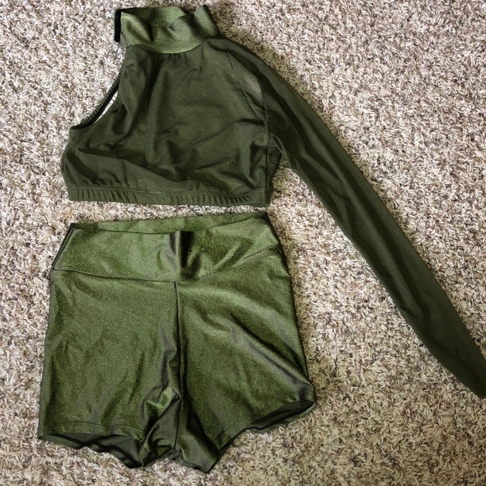 Green Dance Costume